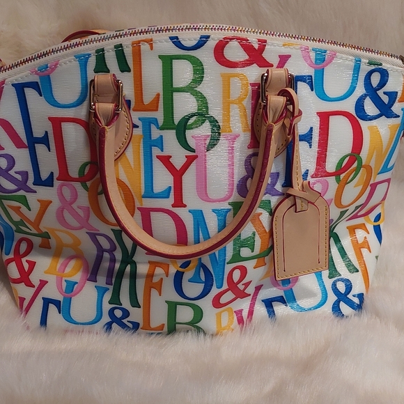 Dooney & Bourke rainbow Retro handbag - Picture 13 of 16